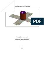 Pluviômetro 3D de baixo custo