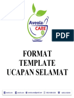 Template Ucapan Selamat