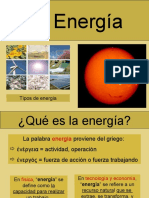 Tipos de Energía