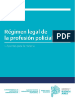 APUNTES Régimen Legal de La Profesión Policial