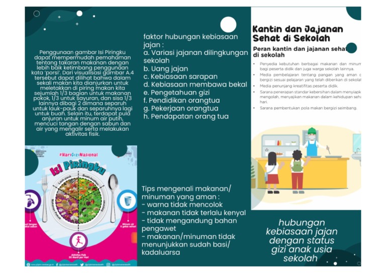 Leaflet Anak Usia Sekolah | PDF