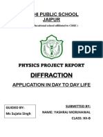 Physics Project by Yashraj Morjhawal