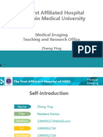 The First Affiliated Hospital of Harbin Medical University: Medical Imaging Teaching and Research Office