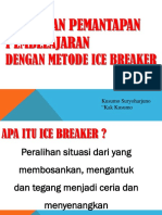 Materi Pembelajaran ICE BREAKING