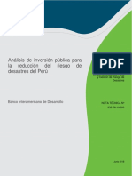 8 Perfil Inversion Publica para Reduccion Riesgol-Peru