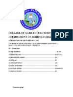 Role of MSEs in Poverty Reduction