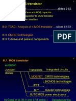 MOSFET and MOS Capacitor Fundamentals
