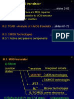 Chapter III. MOS Transistor: .................. ..Slides 2-62