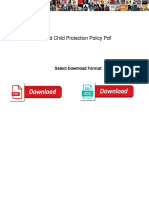 Deped Child Protection Policy PDF