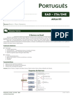 Portugues II - Aula 3 - Teoria e Exercicios