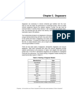 Chapter 5. Degassers: Table 5.1 Ranking of Degasser Models Manufacturer Type