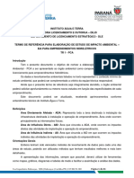 PR - SEDEST - RES09-21 - Empreendimentos Hidreletricos - PCA-TR01