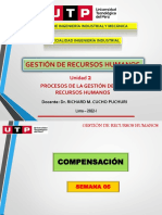 GESTION RECURSOS HUMANOS - Semana 06 - 2da Unidad