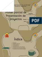 Primer Parcial de Presentación de Proyectos