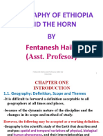 Geography Definition, Scope and Themes - 1