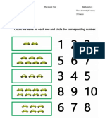 Primary 1 Placement Test Mathematics