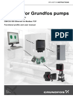 Modbus For Grundfos Pumps: Functional Profile and User Manual