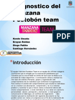 Diagnóstico del Manzana Postobón Team