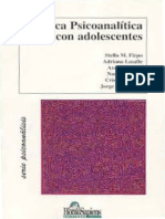 Clinica Psicoanalitica Con Adolescentes Stella M Firpo Adriana Lasalle PDF