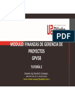 GPV 58 Finanzas de GP - Tutoría 2