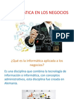 Informatica en Los Negocios