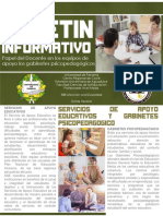 Boletin Informativo Papel Del Docente en Los Equipos de Apoyo Los Gabinetes Psicopedagógico.