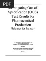MHRA OOS Investigation Guidelines | PDF | Outlier | Statistical ...