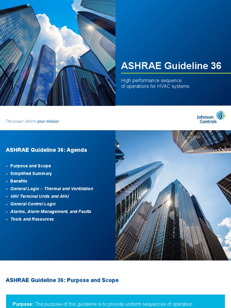 ASHRAE Guideline 36 Presentation Yorkland June 2021 PDF