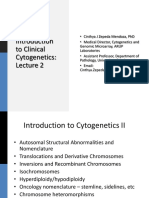 Clinical Cytogenetics Lecture-Slides