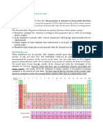 Mendeleev's periodic law and the modern periodic table