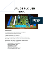 Manual de PLC Usb 876a