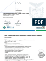 Cereais - Inverno - IDR - 2022 - Certificado Do Cursista
