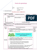 SESION DE MATEMATICA 22.06-2022