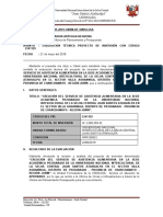Informe Tecnico #005-2019 Viabilidad Comedor Pichanaqui