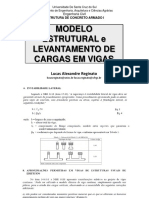 Concreto I - Aula 3 e 4 - Modelo Estrutural e Levantamento de Cargas em Vigas