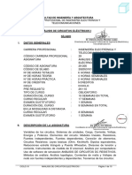 Analisis de Circuitos Eléctricos I