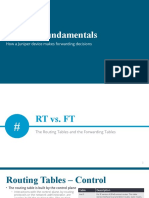 Routing Fundamentals: How A Juniper Device Makes Forwarding Decisions