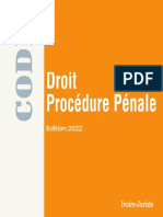 Code de Proc. Pénale-2022