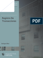 Registro de Transacciones: Enrique Silva