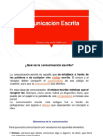 009 Comunicacion Escrita