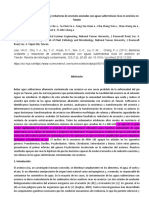 Bacterias Oxidantes de Arsenito y Reductoras de Arsenato Asociadas Con Aguas Subterráneas Ricas en Arsénico en Taiwán