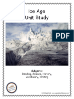 Ice Age Unit Study: Reading, Science, History, Vocabulary, Writing