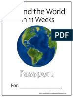 Passport For Around The World in 11 Days Master 1