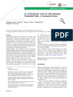 Effectiveness and Safety of Hyaluronic Acid Gel Treatment Nasolabial Folds Systematic Review Meta-Analysis - Wang, 2018