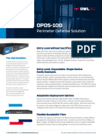 OPDS-100: Perimeter Defense Solution