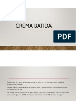 Crema Batida y Merengues