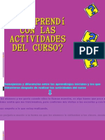 ACTIVIDAD 5 Que Aprendi Con Las Actividades Del Curso