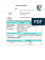 SESIÓN de APRENDIZAJE Personal Social 11 y 12 de Julio