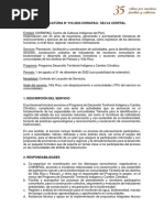 Convocatoria Nro.015.2022 Chirapaq