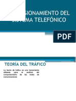 Dimensionamiento Del Sistema Telefónico